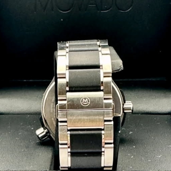 Movado Black Stainless Steel Watch - Picture 4 of 13